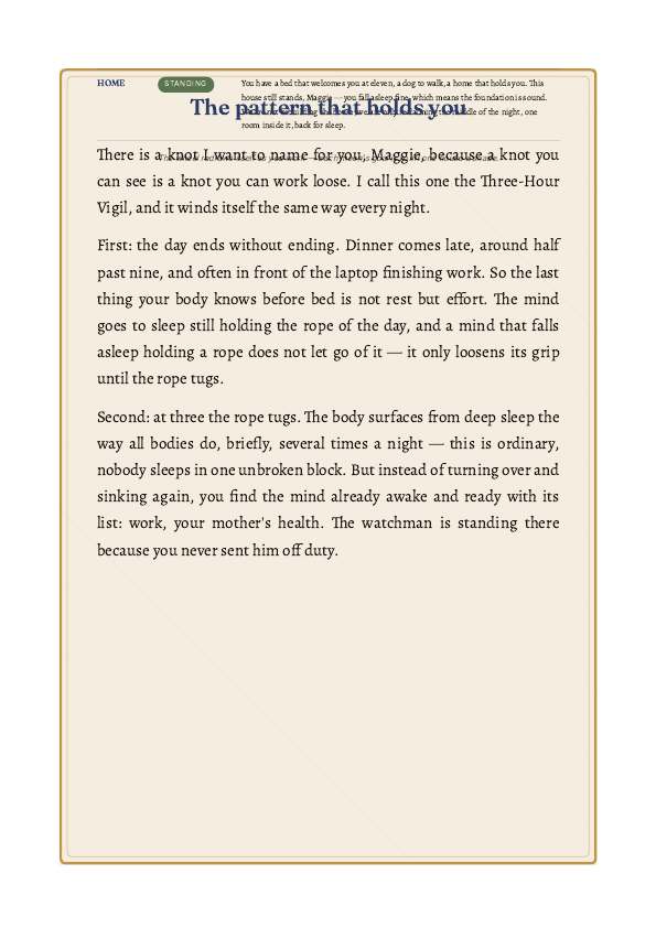 Veiled page of a Bond Map (sample)